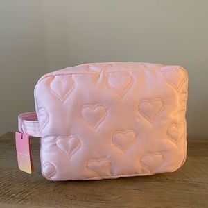 NWT Stoney Clover Lane x Target Quilted hearts large pouch